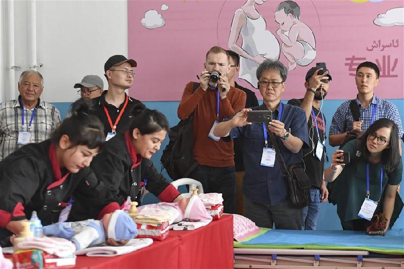 （圖文互動）（3）24國媒體記者探訪新疆 感受社會穩定民生改善 認可去極端化成就